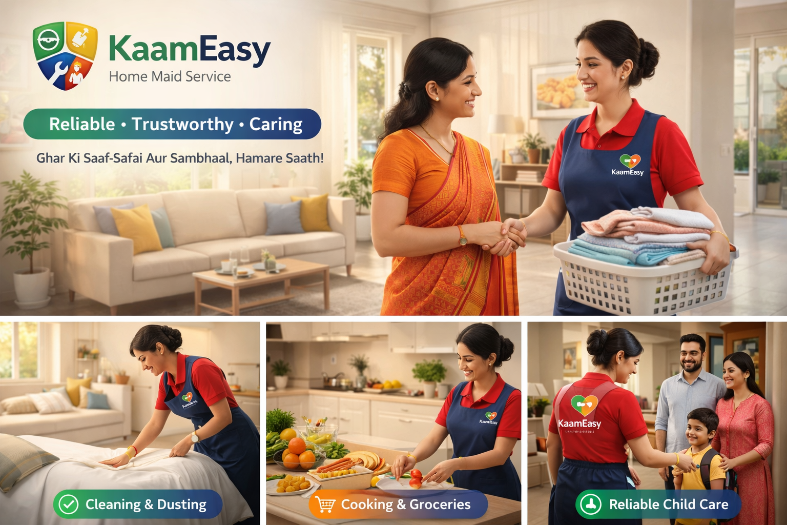 Maid and Cook service